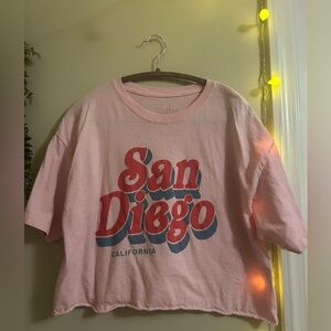 San Diego Cropped T-Shirt